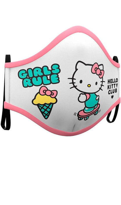 Pack 2 Mascarillas de Tela Hello Kitty™II infantil I Don Disfraz