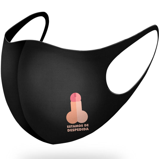 Mascherina in Tessuto "Estamos de Despedida" per adulto