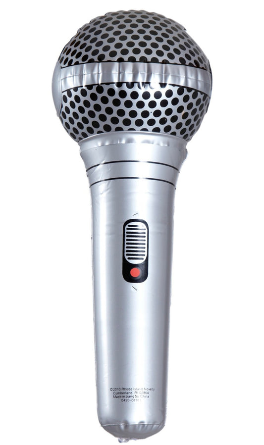 Microfono Gonfiabile Grigio