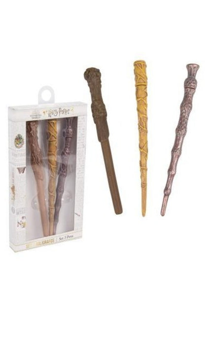 Pack 3 Bacchette penna Harry Potter™
