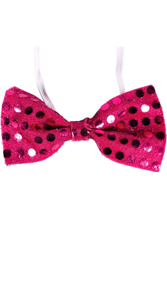 Papillon Paillette Fucsia