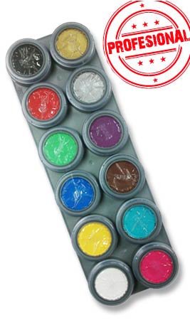 Set Trucco all'Acqua Professionale-12