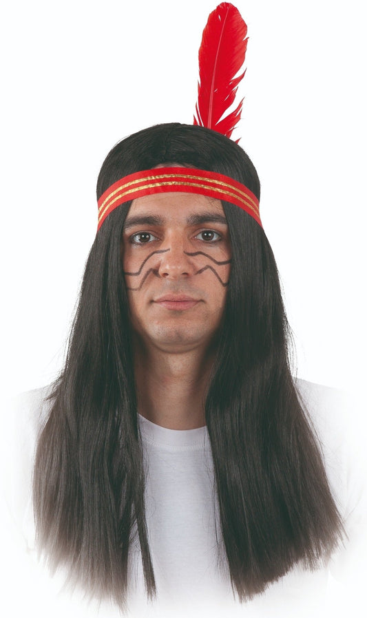 Parrucca da Indiano Cheyenne