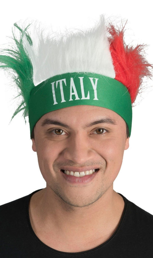 Nastro Italia con capelli