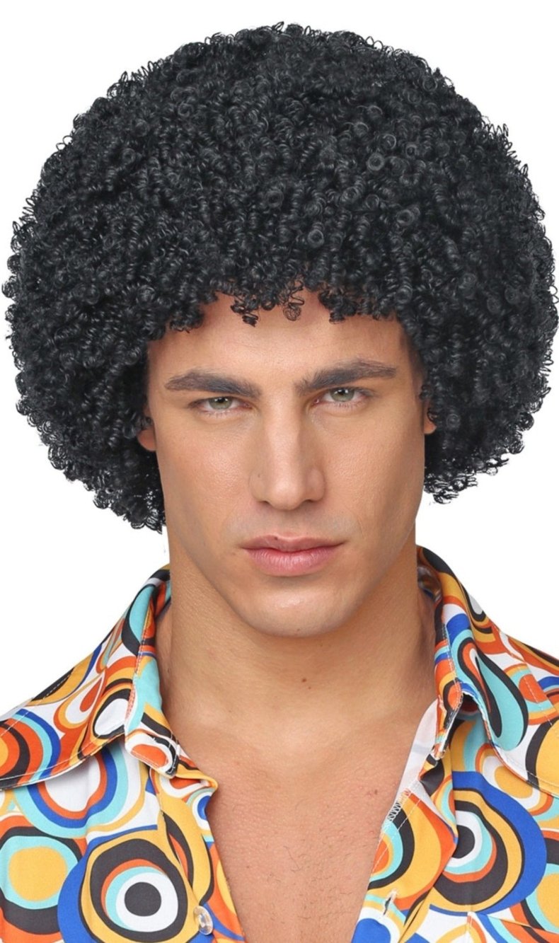 Parrucca Nera Anni 60 Per Adulto | Costumalia By Signor Costume - Foto 2