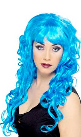 Parrucca Sirena Colori per adulto