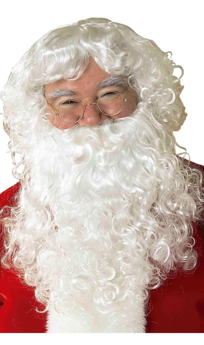 Parrucca e Barba Eco da Babbo Natale