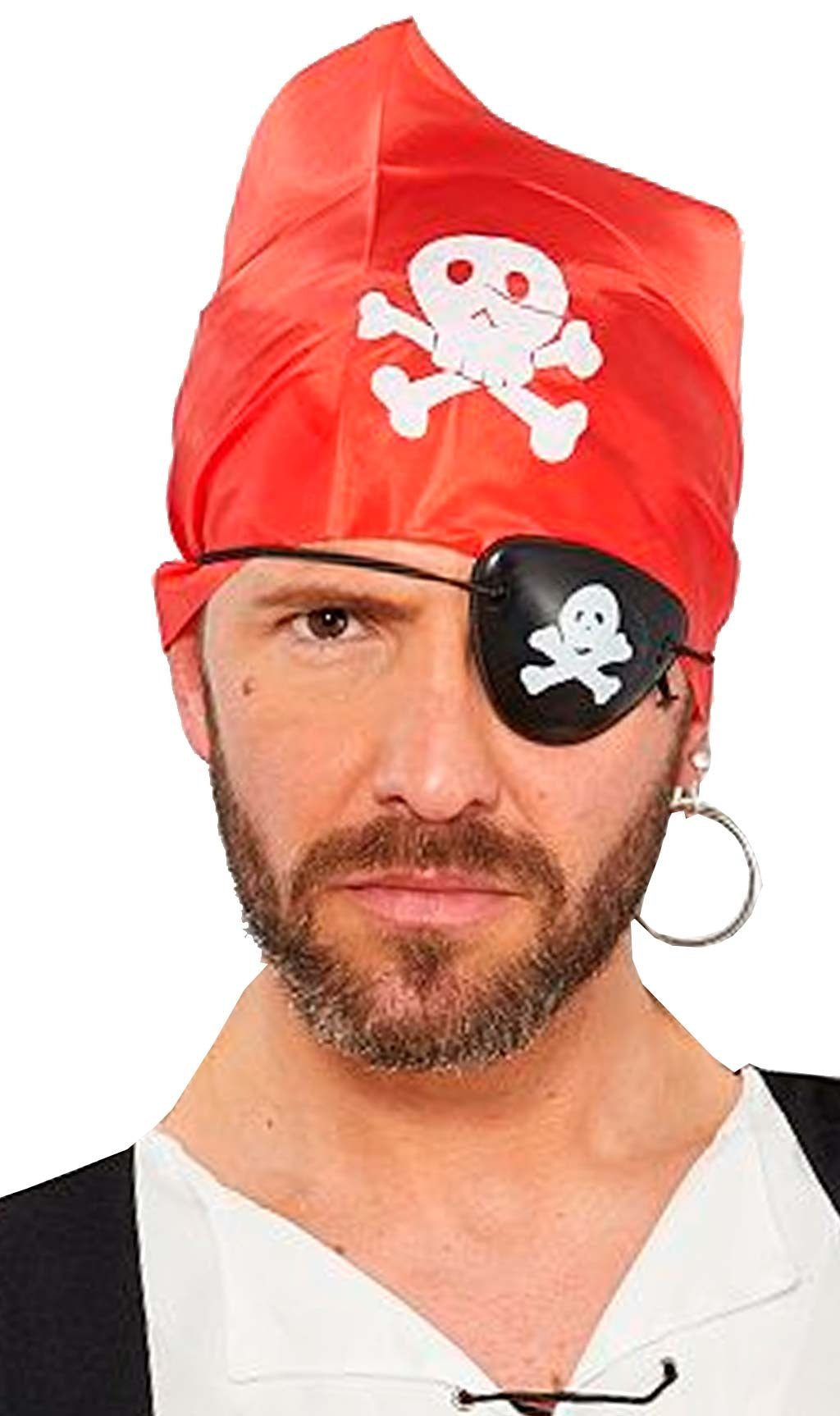 Bandiera pirati Pirata Rosso - 8 pezzi (u4O Bandiera pirati Pirata Rosso - 8 pezzi (u4O