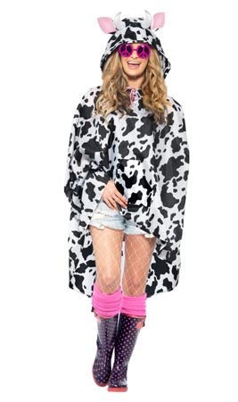 Poncho de Vaca adulto I Don Disfraz