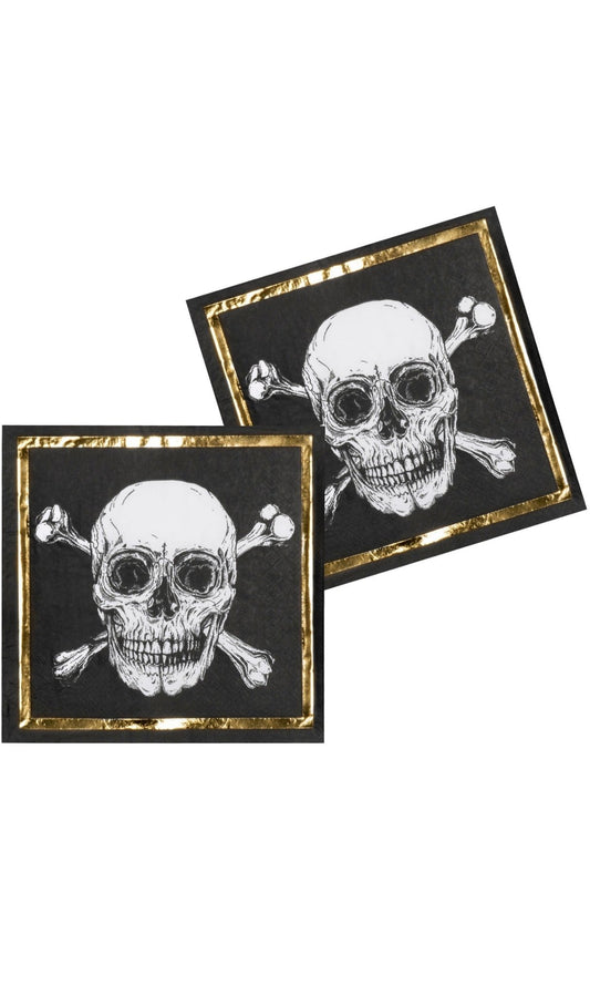 Tovaglioli Pirata Teschio