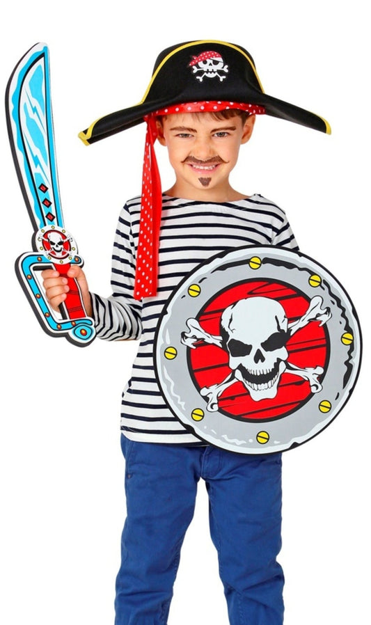 Set da Pirata Corsaro in Gommapiuma