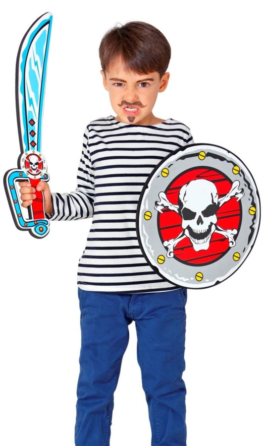 Set da Pirata Corsaro in Gommapiuma