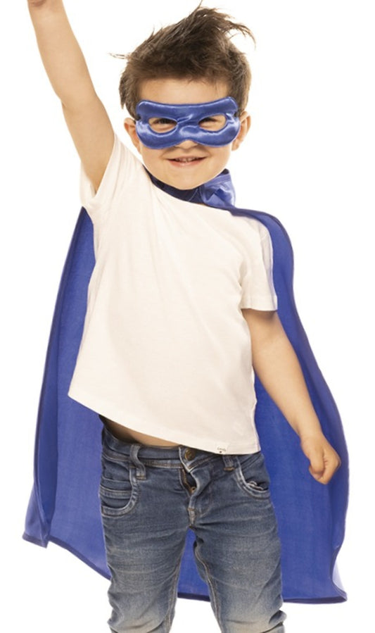 Set da Supereroe blu per bambini