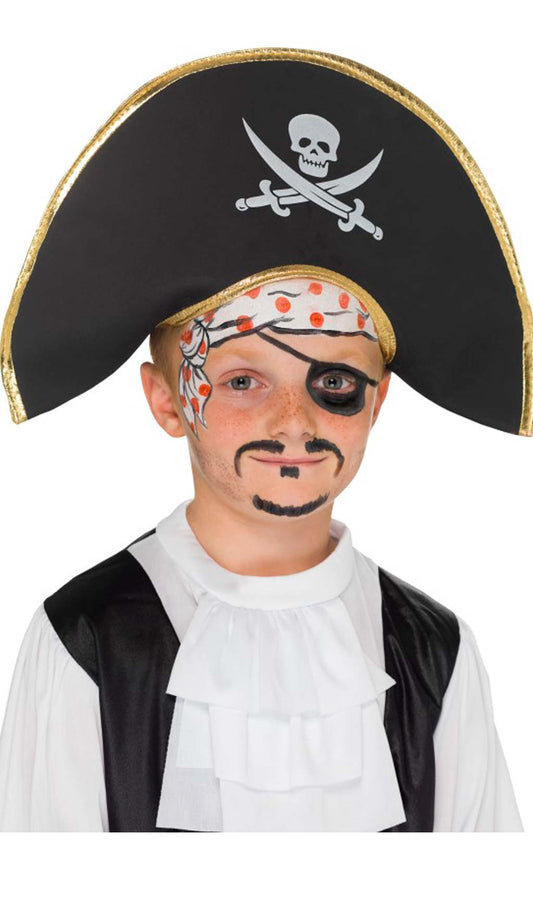 Cappello da Capitano Pirata bambino