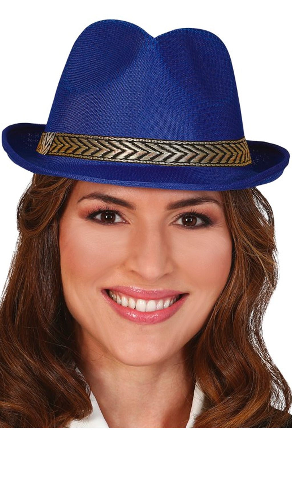 Cappello da Gangster Blu