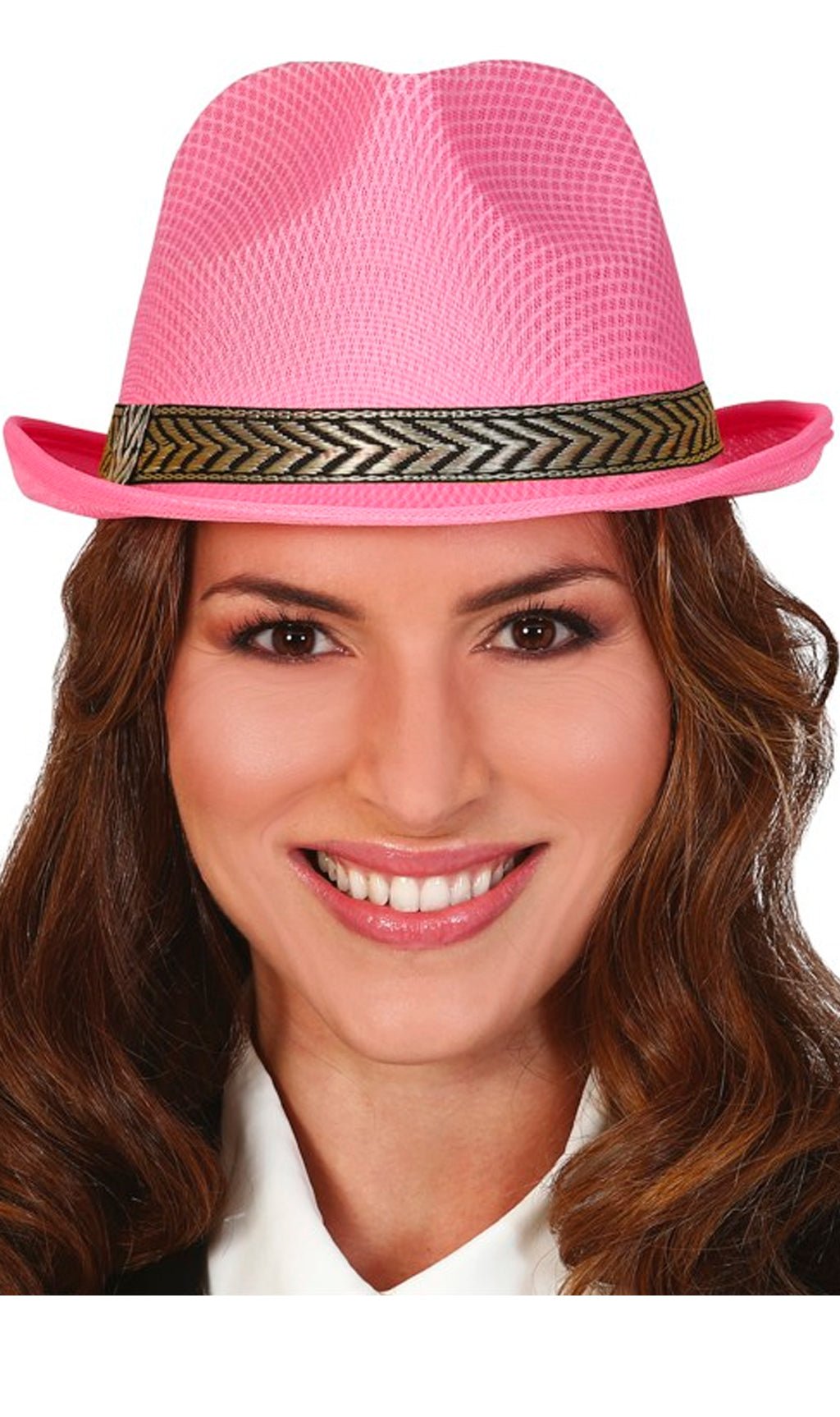 Cappello da Gangster Rosa