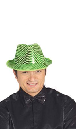 Cappello Gangster Paillette Colori