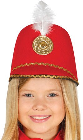 Cappello Majorette Rosso per bambina