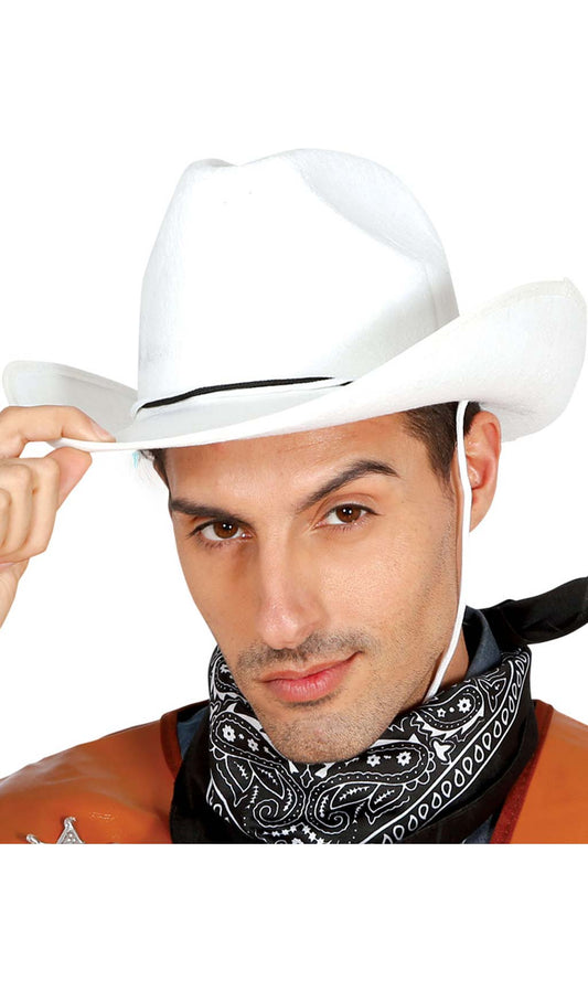 Cappello Cowboy Bianco