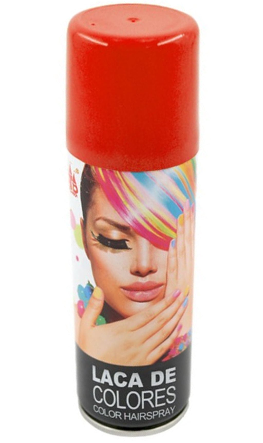 Spray per capelli rossa