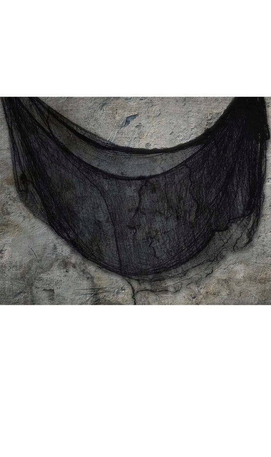 Tessuto nero per decorazioni di Halloween