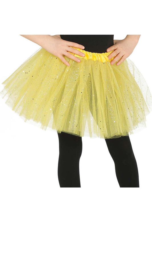 Tutu Giallo Brillante bambina