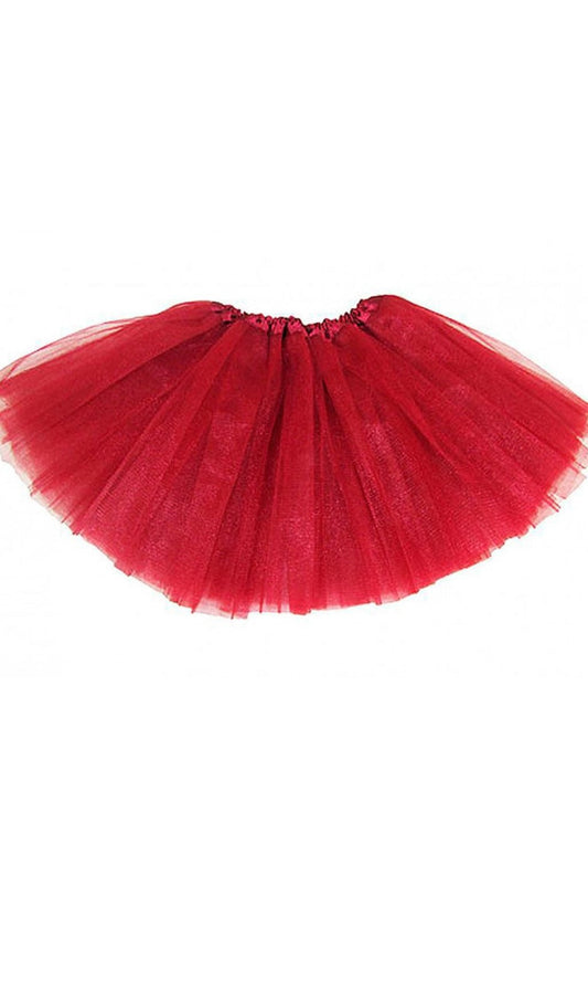 Tutu rosso bordeaux basico