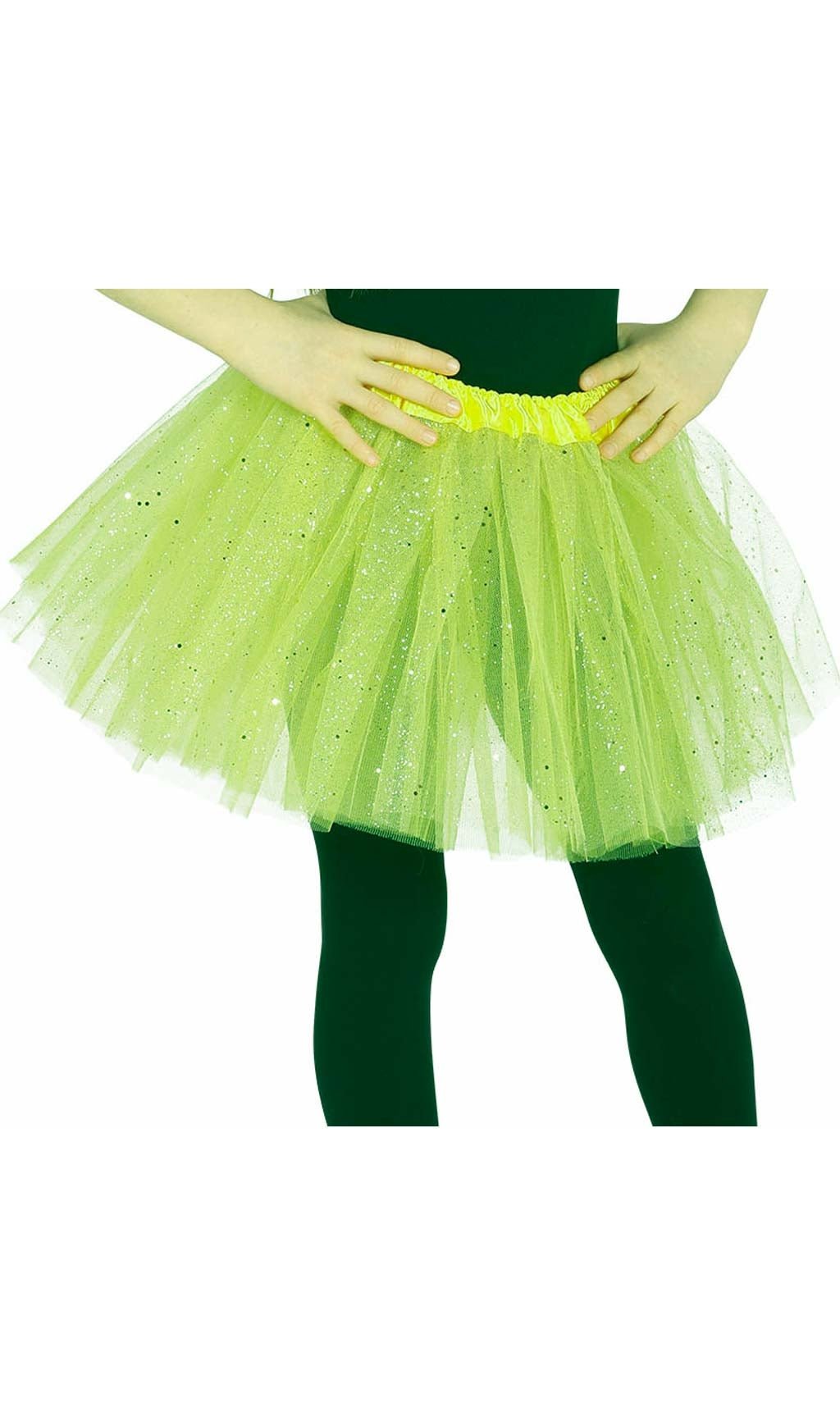 Tutu Verde Chiaro Brillante per bambini